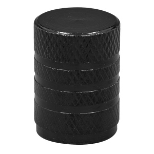 Sealey VCB4 Aluminium Valve Cap 4pc - Black Anodised - additional view 2