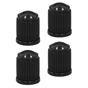 Sealey VCP4 Plastic Valve Caps 4pc - Black - additional view 2
