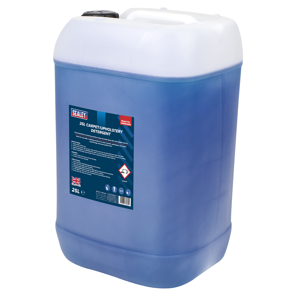 Sealey VMR92250 Carpet/Upholstery Detergent 25L - additional view 2