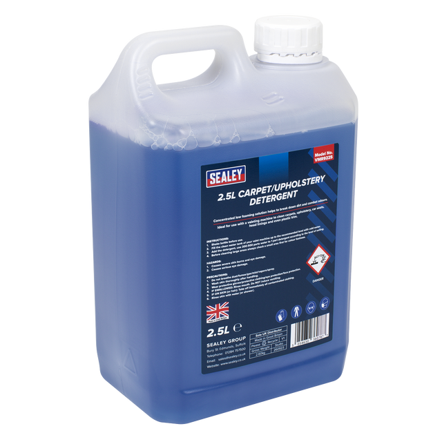 Sealey VMR9225 Carpet/Upholstery Detergent 2.5L