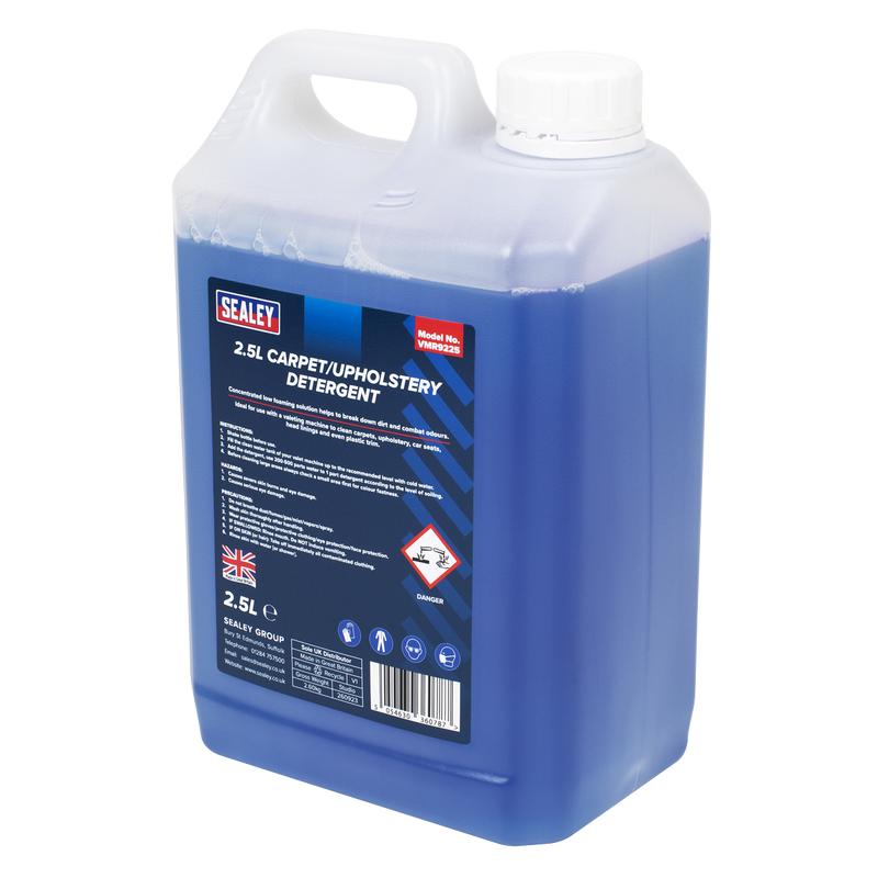 Sealey VMR9225 Carpet/Upholstery Detergent 2.5L - additional view 2