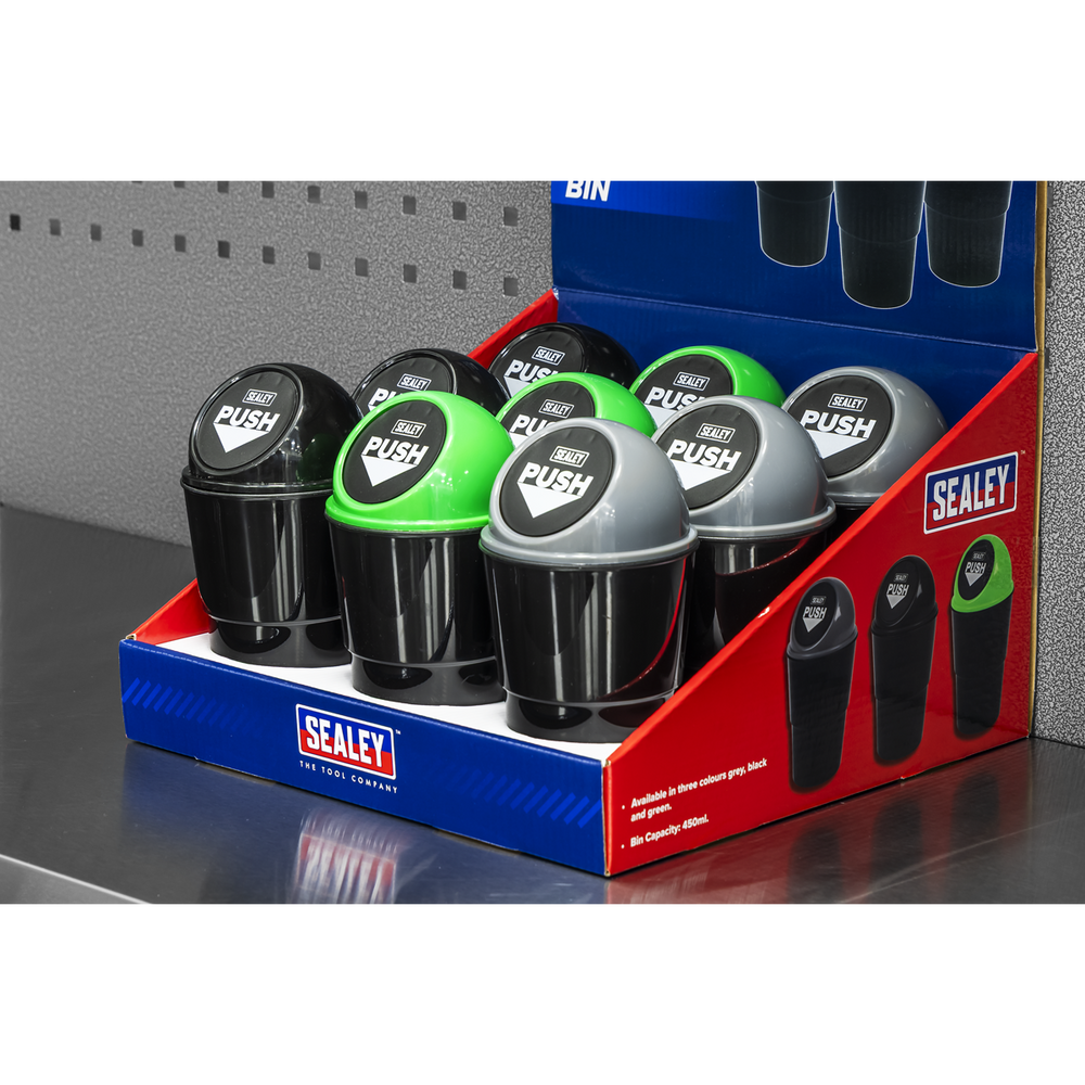 Sealey VS09 Vehicle Cup Holder Bin - Display Box of 9 - additional view 4