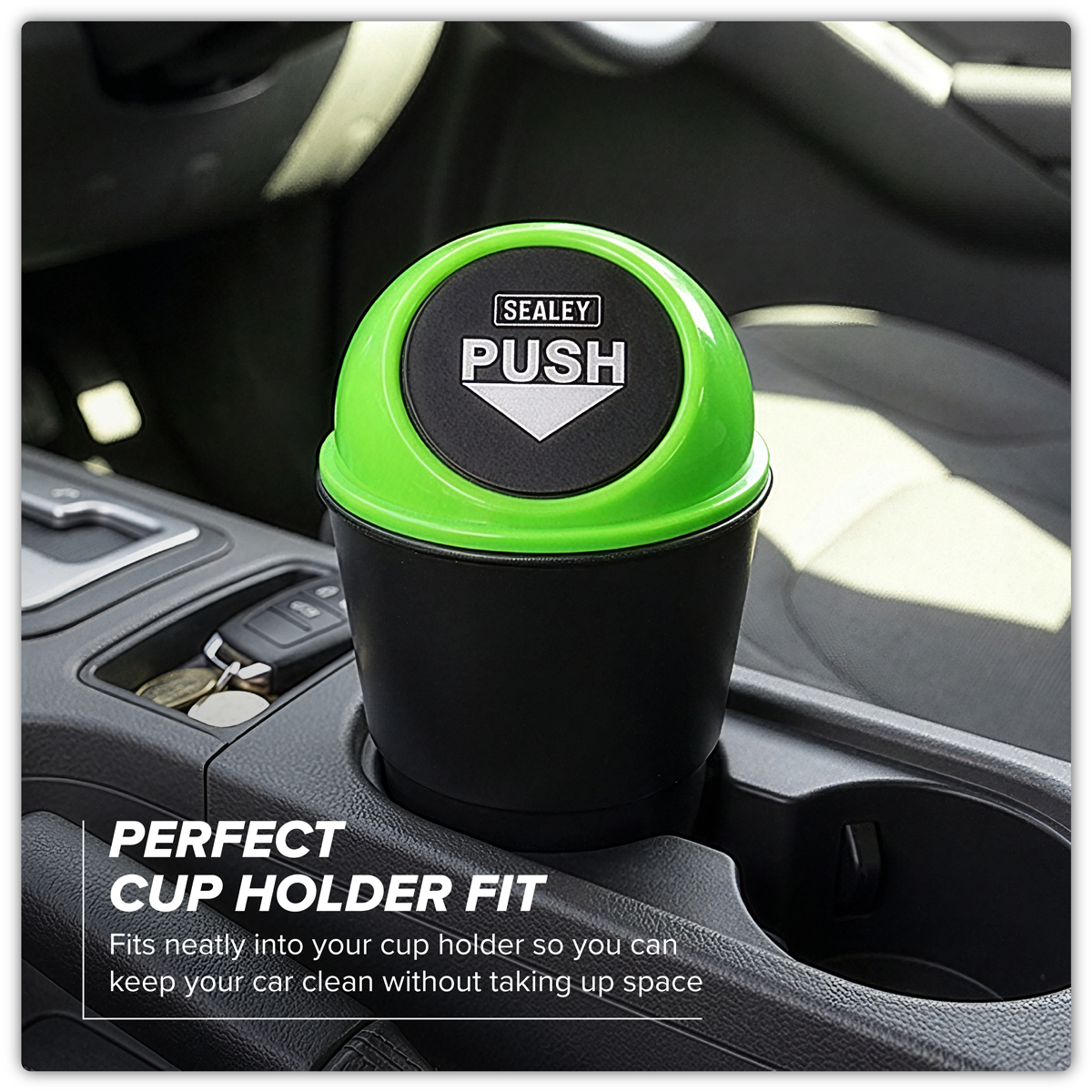 Sealey VS09 Vehicle Cup Holder Bin - Display Box of 9 - additional view 6