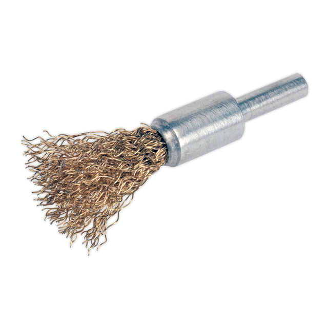 Sealey VS1802 Flat Top Crimped Wire Decarbonising Brush 13mm
