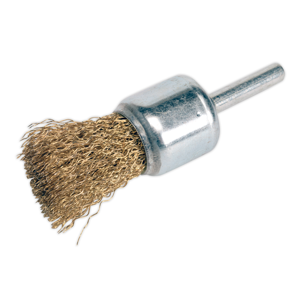 Sealey VS1803 Flat Top Crimped Wire Decarbonising Brush 25mm