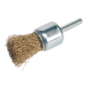 Sealey VS1803 Flat Top Crimped Wire Decarbonising Brush 25mm