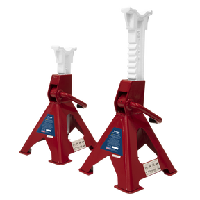 Sealey VS2003 Ratchet Type Axle Stands (Pair) 3 Tonne Capacity per Stand