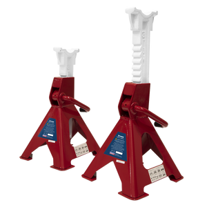 Sealey VS2003 Ratchet Type Axle Stands (Pair) 3 Tonne Capacity per Stand
