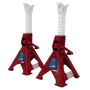 Sealey VS2003 Ratchet Type Axle Stands (Pair) 3 Tonne Capacity per Stand - additional view 2