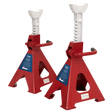 Sealey VS2006 Ratchet Type Axle Stands (Pair) 6 Tonne Capacity per Stand