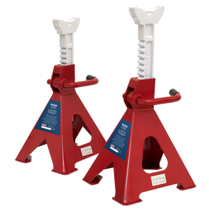 Sealey VS2006 Ratchet Type Axle Stands (Pair) 6 Tonne Capacity per Stand