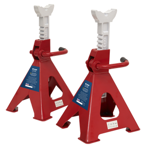 Sealey VS2006 Ratchet Type Axle Stands (Pair) 6 Tonne Capacity per Stand - additional view 2