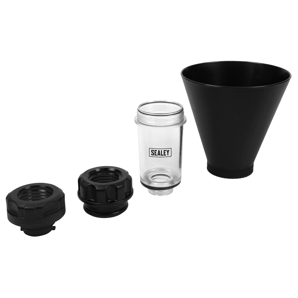 Sealey VS7102 Engine Oil Funnel Set for Renault/Nissan 4pc - additional view 3