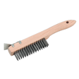 Sealey WB03 Wire Brush with Steel Fill & Scraper 260mm