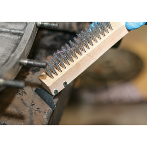Sealey WB03 Wire Brush with Steel Fill & Scraper 260mm - additional view 3