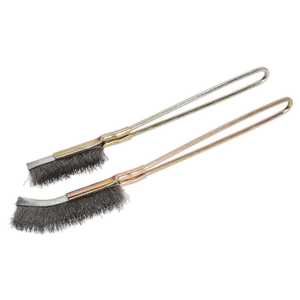 Sealey WB06 Wire Brush Set 2pc