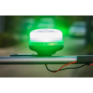 Sealey WB951LEDG Warning Beacon with 12mm Bolt Fixing 36W SMD LED 12/24V - Green - additional view 5