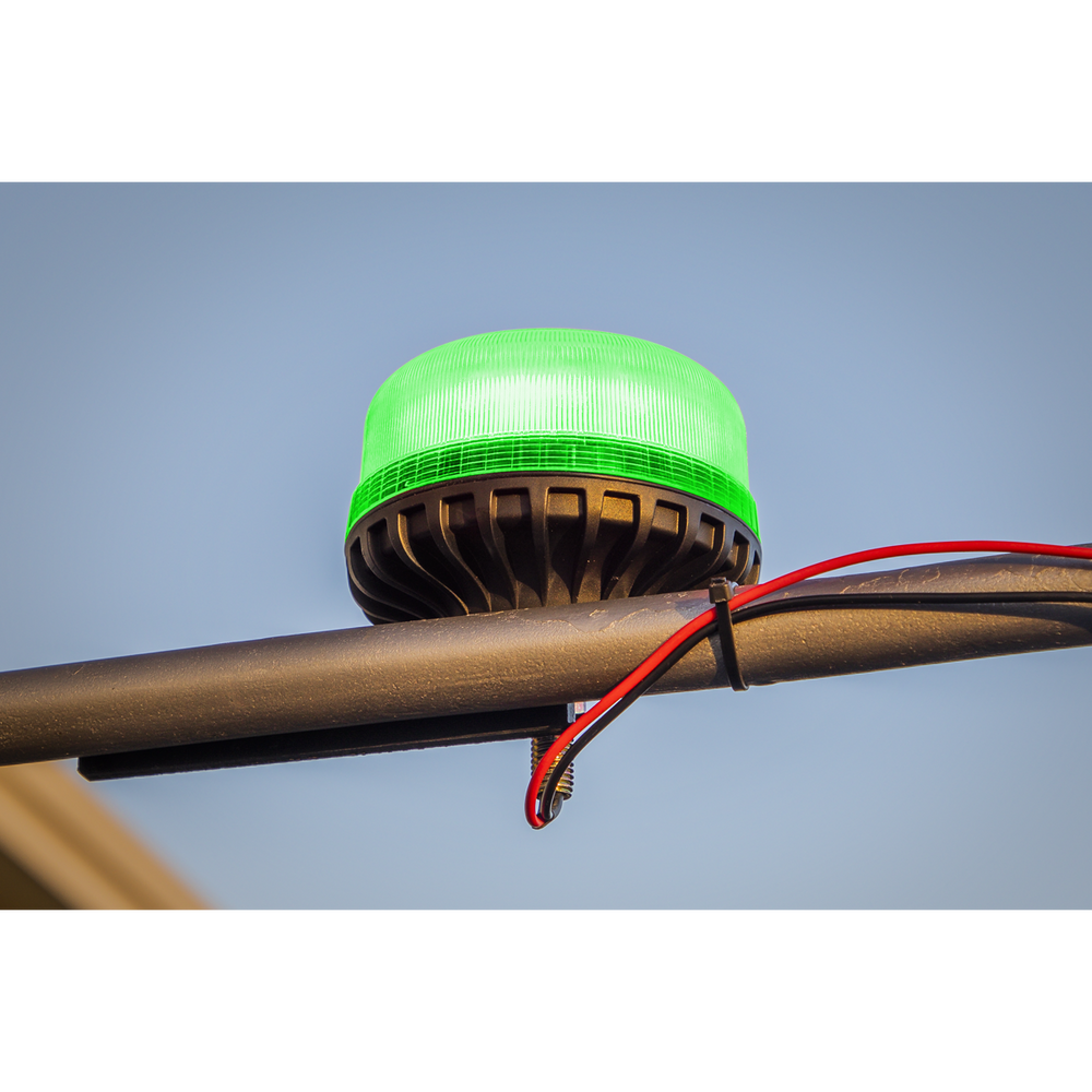 Sealey WB951LEDG Warning Beacon with 12mm Bolt Fixing 36W SMD LED 12/24V - Green - additional view 6
