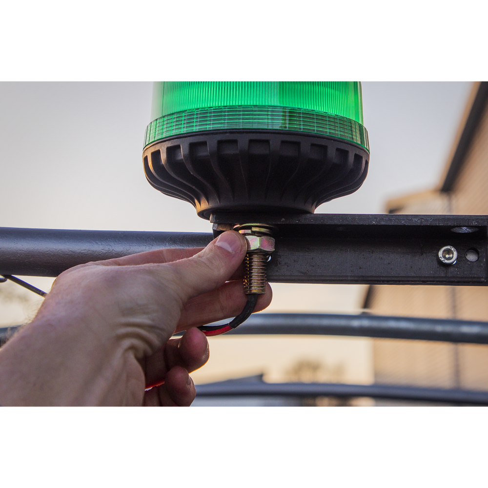 Sealey WB951LEDG Warning Beacon with 12mm Bolt Fixing 36W SMD LED 12/24V - Green - additional view 7