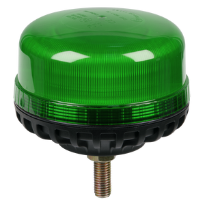 Sealey WB951LEDG Warning Beacon with 12mm Bolt Fixing 36W SMD LED 12/24V - Green