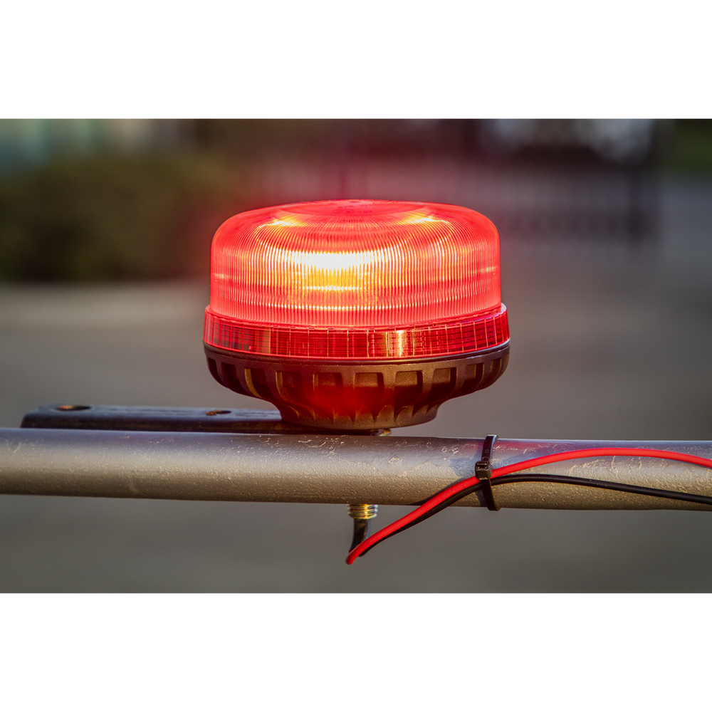 Sealey WB951LEDR Warning Beacon with 12mm Bolt Fixing 36W SMD LED 12/24V - Red - additional view 5