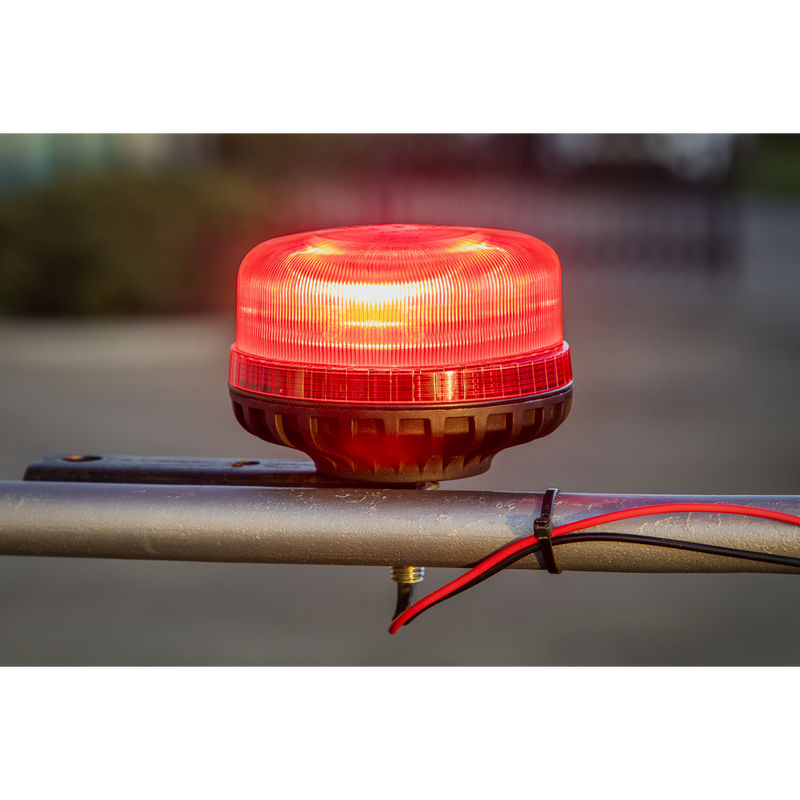 Sealey WB951LEDR Warning Beacon with 12mm Bolt Fixing 36W SMD LED 12/24V - Red - additional view 5