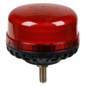 Sealey WB951LEDR Warning Beacon with 12mm Bolt Fixing 36W SMD LED 12/24V - Red