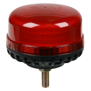 Sealey WB951LEDR Warning Beacon with 12mm Bolt Fixing 36W SMD LED 12/24V - Red