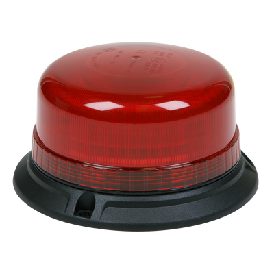 Sealey WB952LEDR Warning Beacon with Bolt Fixing 3 x 6.5mm 36W SMD LED 12/24V - Red