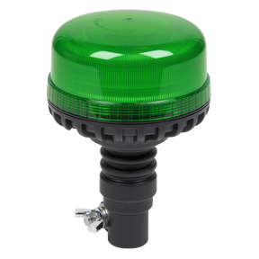 Sealey WB955LEDG Warning Beacon with Flexible Spigot Fixing SMD LED 12/24V - Green