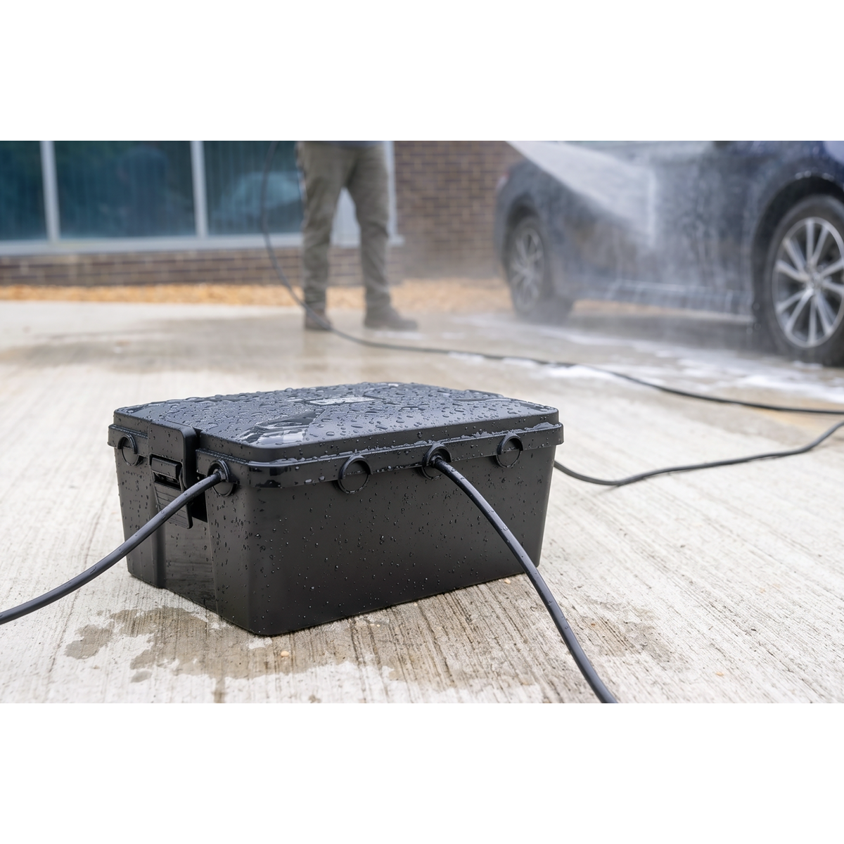 Sealey WBE4 Weatherproof Electrical Protection Box - Large - additional view 7