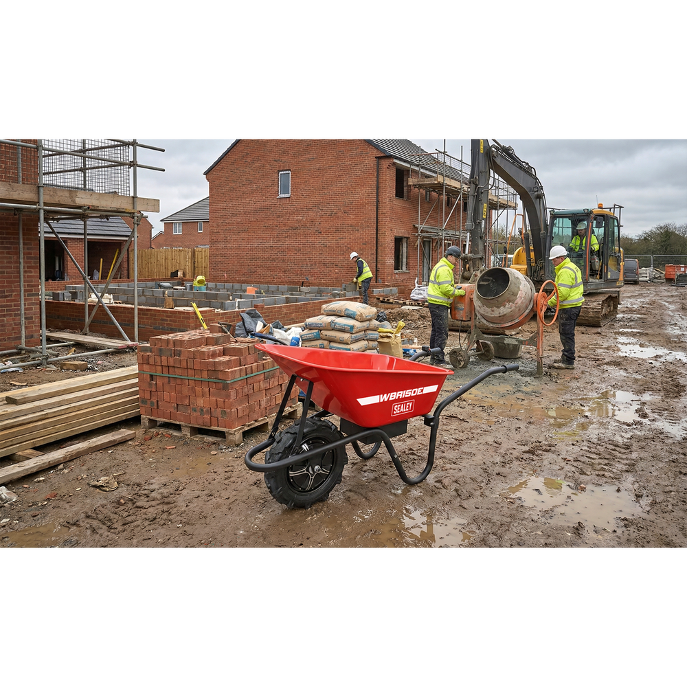 Sealey WBR150E Electric Wheelbarrow 150kg Capacity - additional view 5