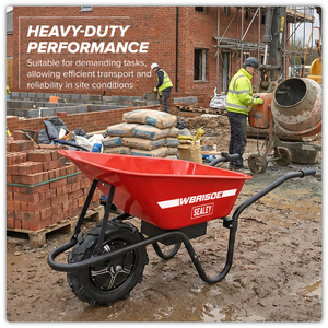 Sealey WBR150E Electric Wheelbarrow 150kg Capacity - additional view 6
