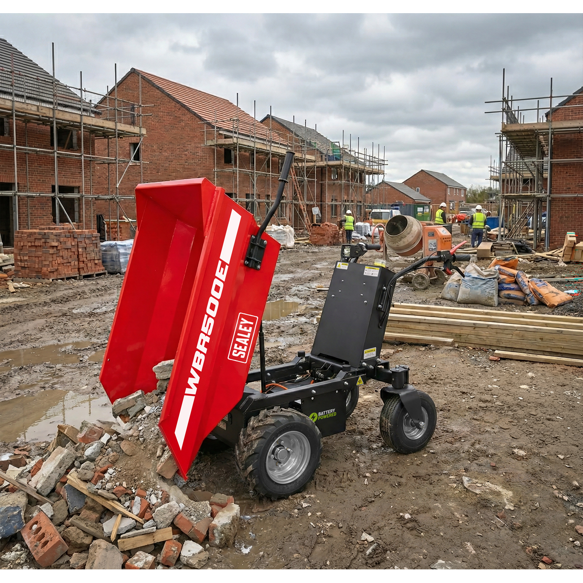 Sealey WBR500E Electric Mini Dumper 500kg Capacity - additional view 8