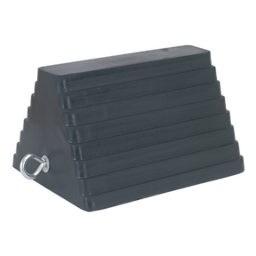 Sealey WC03 Rubber Wheel Chock 3.8kg - Single