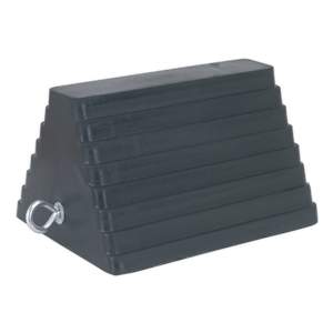 Sealey WC03 Rubber Wheel Chock 3.8kg - Single