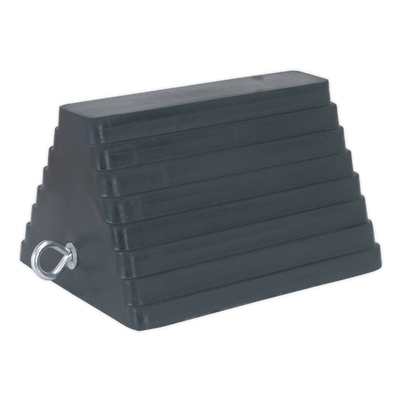 Sealey WC03 Rubber Wheel Chock 3.8kg - Single