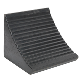 Sealey WC12 Heavy-Duty Rubber Wheel Chock - Single