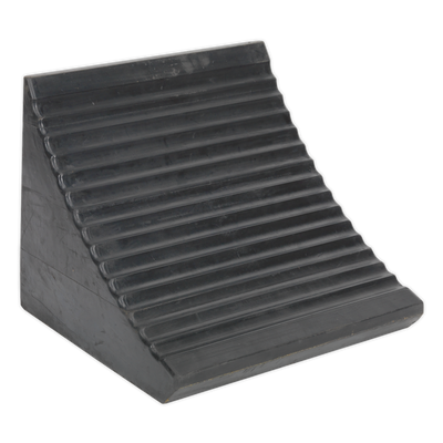 Sealey WC12 Heavy-Duty Rubber Wheel Chock - Single