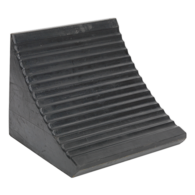 Sealey WC12 Heavy-Duty Rubber Wheel Chock - Single