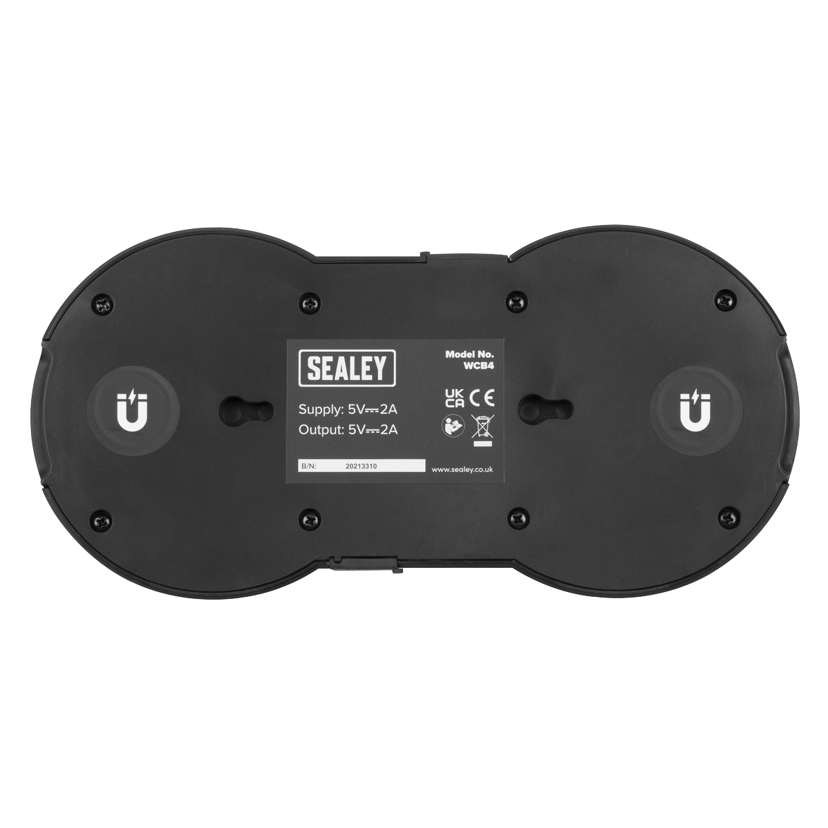 Sealey WCB4 Wireless Charging Base Double 5V⎓2A - additional view 4