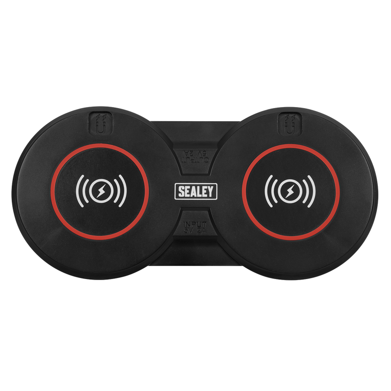 Sealey WCB4 Wireless Charging Base Double 5V⎓2A - additional view 2