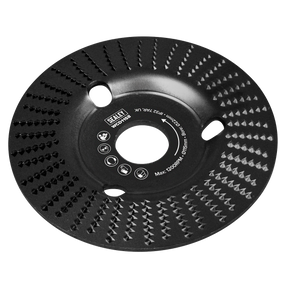 Sealey WCD115B 115mm Bevel Shape Wood Carving Disc 22mm Bore