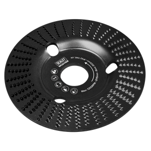Sealey WCD115B 115mm Bevel Shape Wood Carving Disc 22mm Bore