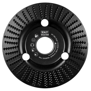 Sealey WCD115B 115mm Bevel Shape Wood Carving Disc 22mm Bore - additional view 6