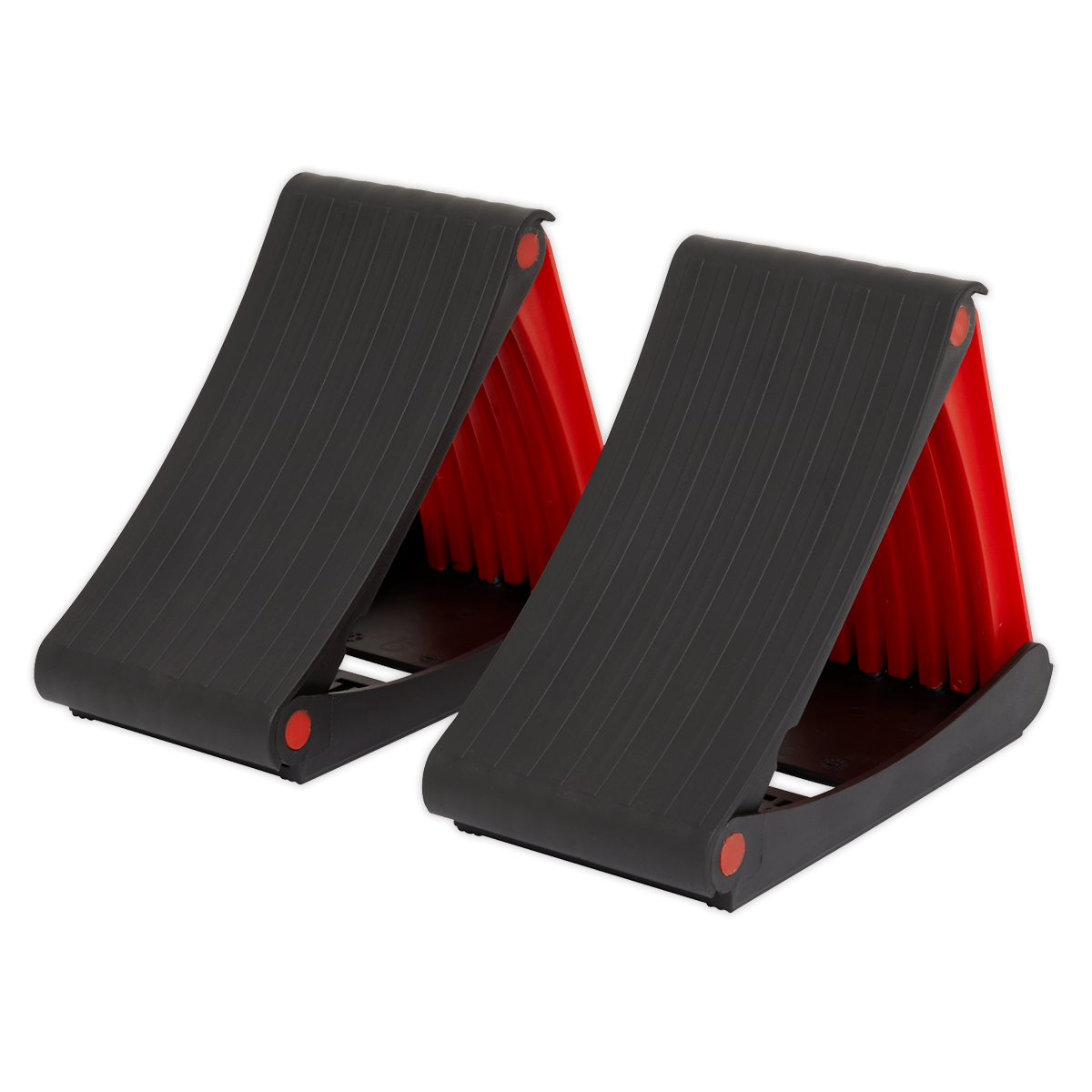 Sealey WCF01 Folding Wheel Chocks - Pair - additional view 2