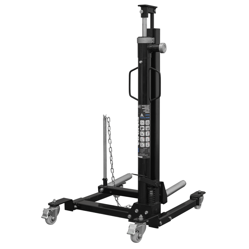 Sealey WD100S Viking Quick Lift Wheel Removal/Lifter Trolley 100kg Capacity - additional view 2