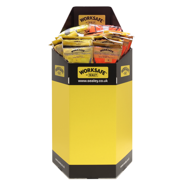 Sealey WDBHV1 Worksafe® Dump Bin - Hi-Vis Waistcoats