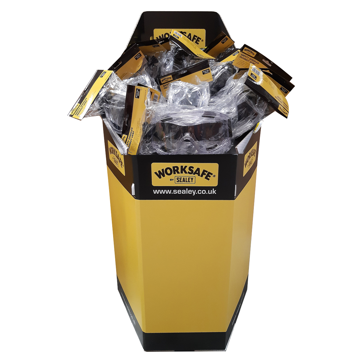 Sealey WDBSS1 Worksafe® Dump Bin - Safety Specs Mix