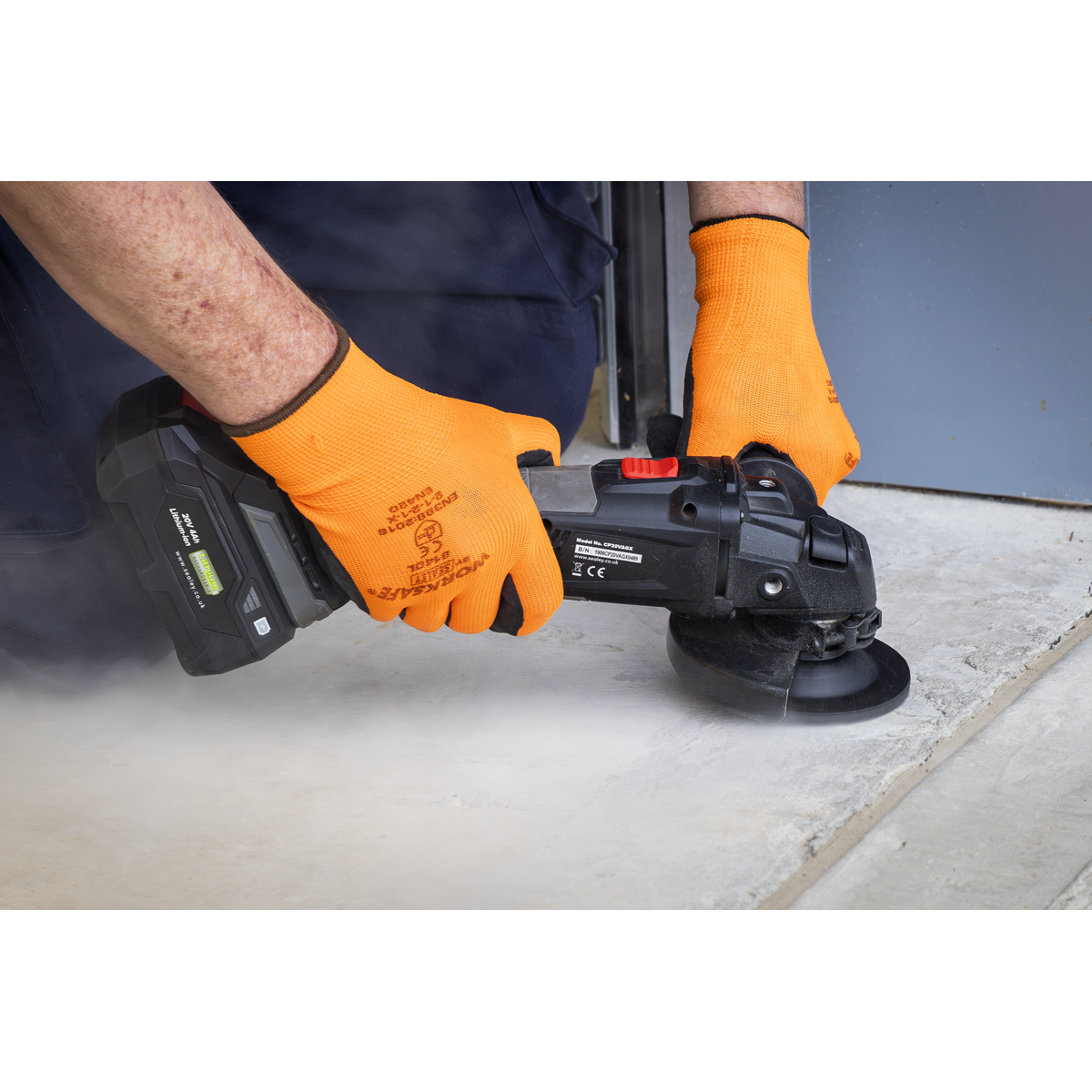 Sealey WDCUP105 Worksafe® Diamond Cup Grinding Disc 105 x 22mm - additional view 4